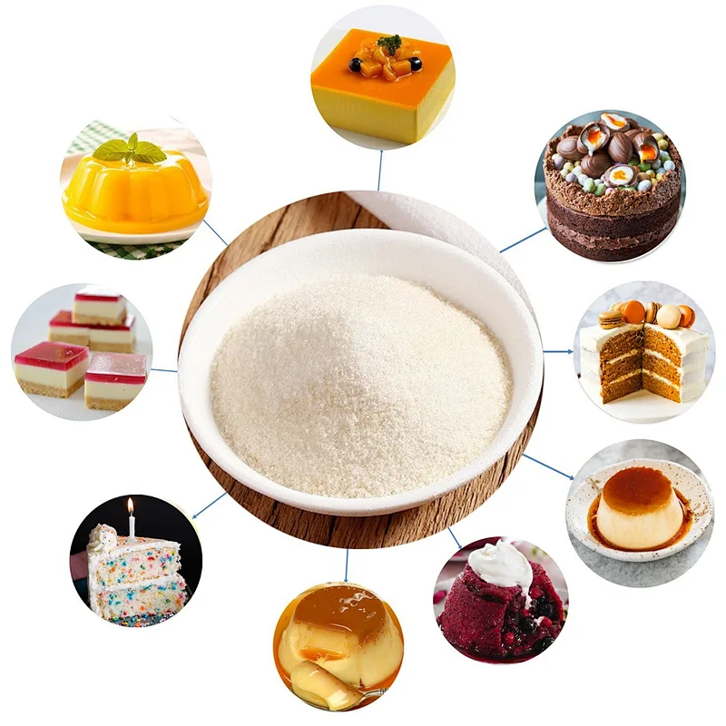 high-quality food grade halal bovine gelatin edible gelatin 250 bloom ready in stock